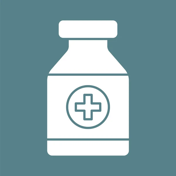Medicina Icono Imagen Vectorial Puede Ser Utilizado Para Médicos Adecuado — Vector de stock