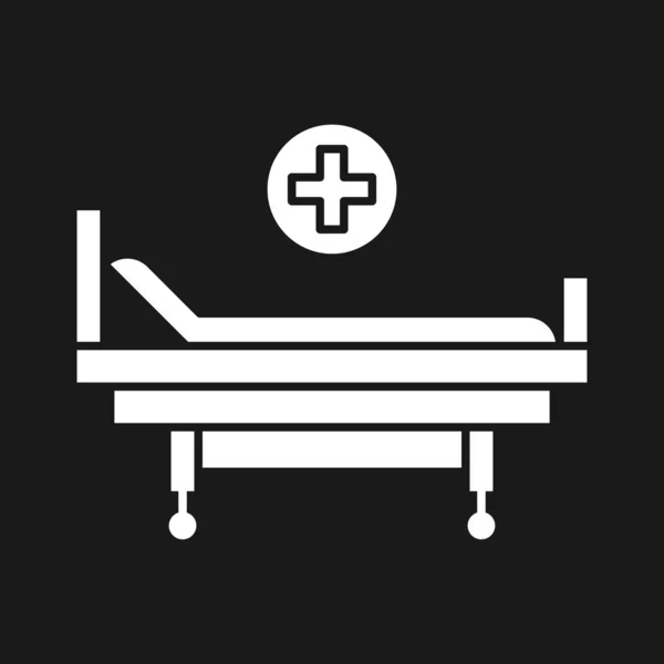 Imagem Vetorial Stretcher Icon Pode Ser Usado Para Médicos Adequado —  Vetores de Stock