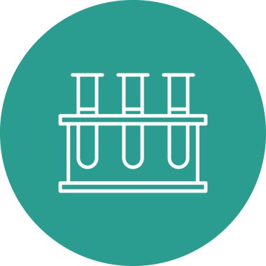 Tüpler Simgesi vektör resmini test et. Revir için kullanılabilir. Mobil uygulamalar, web uygulamaları ve yazdırma ortamları için elverişli.