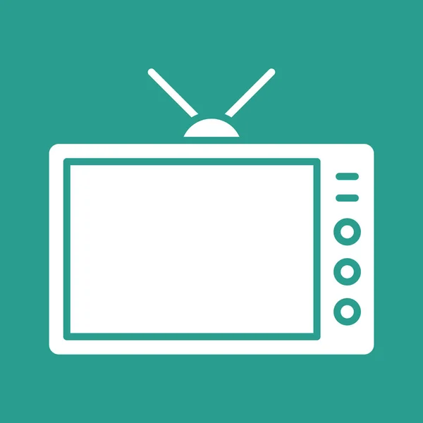 Entretenimiento Televisión Imagen Vectorial Icono Televisión También Puede Utilizar Para — Archivo Imágenes Vectoriales