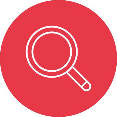 Arama, bulma, büyütme cam ikon vektör görüntüsü. Bilgi teknolojisi için de kullanılabilir. Web uygulamalarında, mobil uygulamalarda ve yazdırma ortamlarında kullanılabilir.