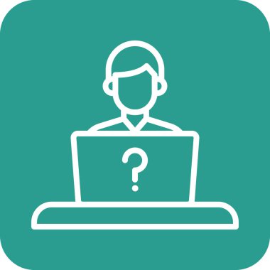 Teknik destek, danışman, servis simgesi vektör görüntüsüne yardım et. Müşteri desteği için de kullanılabilir. Web uygulamalarında, mobil uygulamalarda ve yazdırma ortamlarında kullanılabilir.