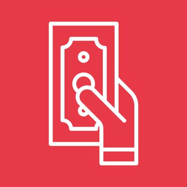 Para ver, el, ikon vektör imajı öde. Finans ve Para için de kullanılabilir. Web uygulamalarında, mobil uygulamalarda ve yazdırma ortamlarında kullanılabilir.