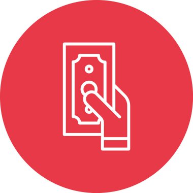 Para ver, el, ikon vektör imajı öde. Finans ve Para için de kullanılabilir. Web uygulamalarında, mobil uygulamalarda ve yazdırma ortamlarında kullanılabilir.