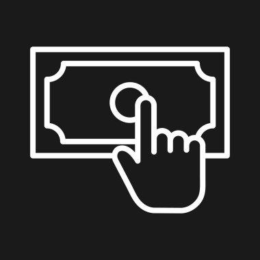 Para ver, el, ikon vektör imajı öde. Finans ve Para için de kullanılabilir. Web uygulamalarında, mobil uygulamalarda ve yazdırma ortamlarında kullanılabilir.