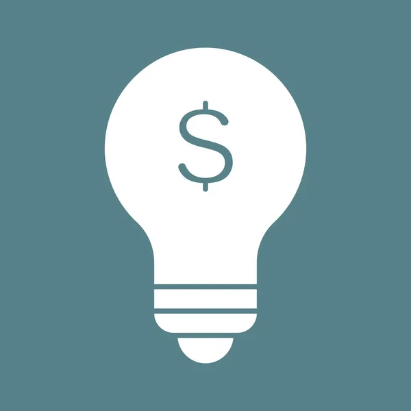 Žárovka Kreativita Obraz Vektoru Nápadu Lze Také Použít Pro Finance — Stockový vektor