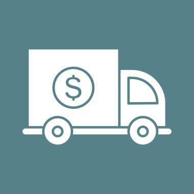 Teslimat, fiyat, ikon vektör görüntüsü gönderiliyor. Finans ve Para için de kullanılabilir. Web uygulamalarında, mobil uygulamalarda ve yazdırma ortamlarında kullanılabilir.