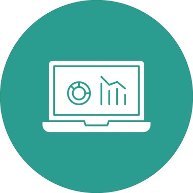 Kayıp, istatistik, düşüş, kriz ikonu vektör görüntüsü. Finans ve Para için de kullanılabilir. Web uygulamalarında, mobil uygulamalarda ve yazdırma ortamlarında kullanılabilir.