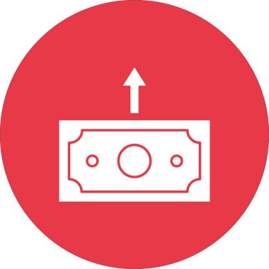 Para, ödeme, ikon vektör resmi gönder. Finans ve Para için de kullanılabilir. Web uygulamalarında, mobil uygulamalarda ve yazdırma ortamlarında kullanılabilir.