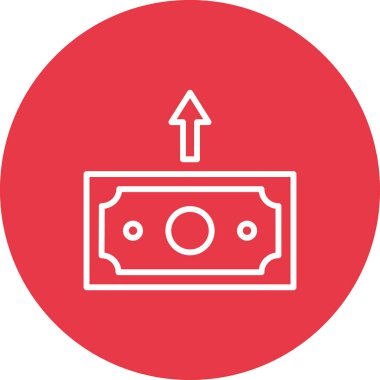 Para, ödeme, ikon vektör resmi gönder. Finans ve Para için de kullanılabilir. Web uygulamalarında, mobil uygulamalarda ve yazdırma ortamlarında kullanılabilir.