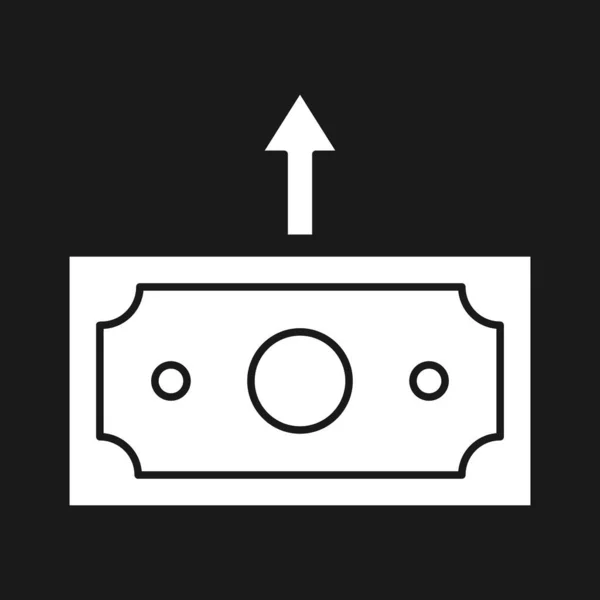 아이콘 이미지보내기 재정과 돈에도 수있다 모바일 미디어에 수있다 — 스톡 벡터