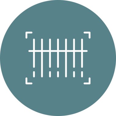 Barkod, tarama, ikon vektör görüntüsünü tara. Teslimat ve lojistik için de kullanılabilir. Web uygulamalarında, mobil uygulamalarda ve yazdırma ortamlarında kullanılabilir.