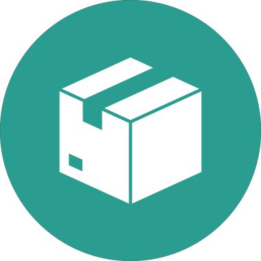 Kutu, paket, paket simgesi vektör görüntüsü. Teslimat ve lojistik için de kullanılabilir. Web uygulamalarında, mobil uygulamalarda ve yazdırma ortamlarında kullanılabilir.