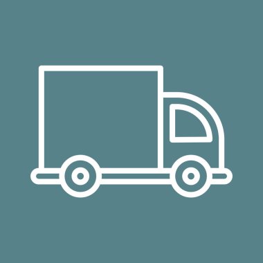 Teslimat, minibüs, ikon vektör görüntüsü gönderiliyor. Teslimat ve lojistik için de kullanılabilir. Web uygulamalarında, mobil uygulamalarda ve yazdırma ortamlarında kullanılabilir.