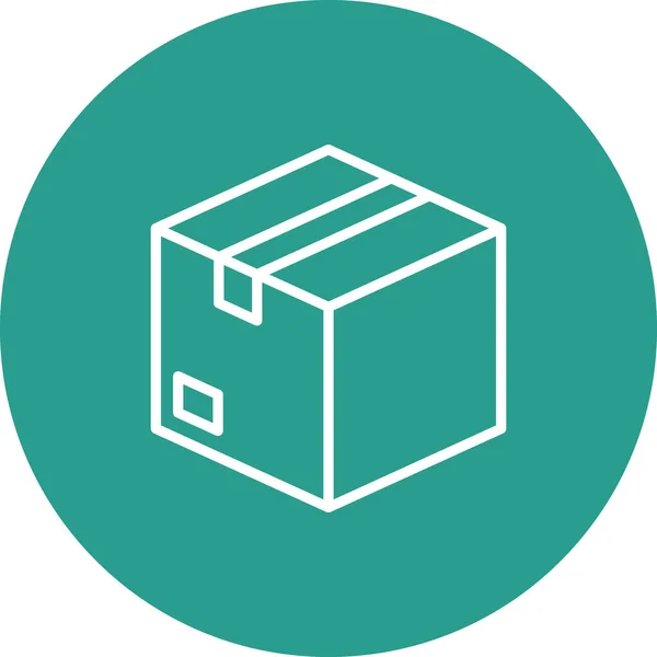 Box Balíček Vektorový Obraz Ikony Balíčku Lze Použít Pro Dodávky — Stockový vektor