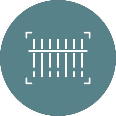 Barkod, tarama, ikon vektör görüntüsünü tara. Teslimat ve lojistik için de kullanılabilir. Web uygulamalarında, mobil uygulamalarda ve yazdırma ortamlarında kullanılabilir.