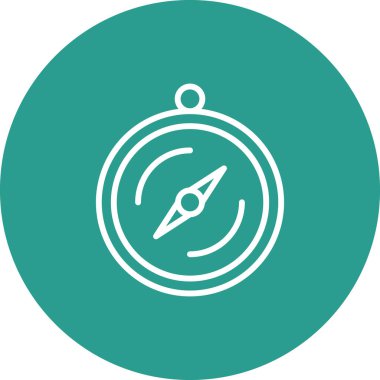 Pusula simgesi vektör görüntüsü. Teslimat ve lojistik için de kullanılabilir. Web uygulamalarında, mobil uygulamalarda ve yazdırma ortamlarında kullanılabilir.