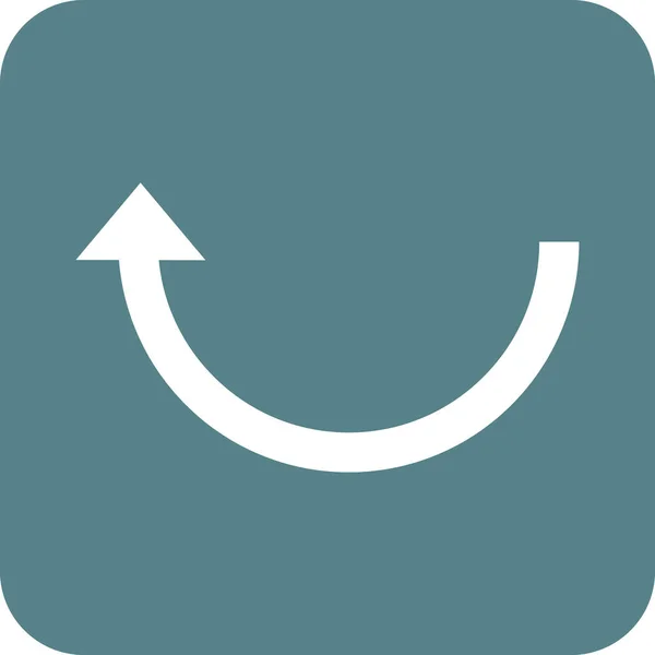 Flecha Rotar Imagen Vector Icono También Puede Utilizar Para Atención — Vector de stock