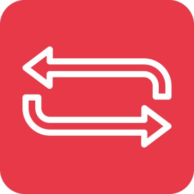 Değişim, döngü, ikon vektör görüntüsünü tekrarla. Müşteri desteği için de kullanılabilir. Web uygulamalarında, mobil uygulamalarda ve yazdırma ortamlarında kullanılabilir.