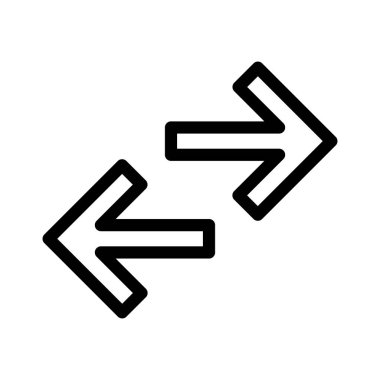 Değişim, takas, ikon vektör görüntüsü aktarımı. Müşteri desteği için de kullanılabilir. Web uygulamalarında, mobil uygulamalarda ve yazdırma ortamlarında kullanılabilir.