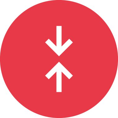 Yükseklik, boşluk, ok simgesi vektör görüntüsü. Müşteri desteği için de kullanılabilir. Web uygulamalarında, mobil uygulamalarda ve yazdırma ortamlarında kullanılabilir.