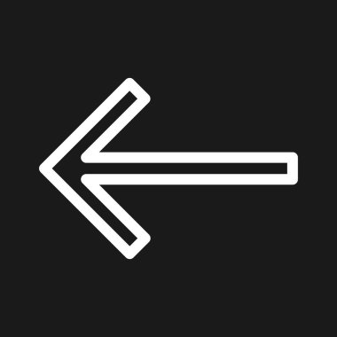 Sol, ok simgesi vektör görüntüsü. Müşteri desteği için de kullanılabilir. Web uygulamalarında, mobil uygulamalarda ve yazdırma ortamlarında kullanılabilir.