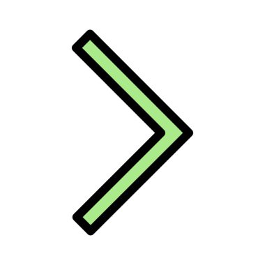 Sonra ok, sağ ikon vektör görüntüsü. Müşteri desteği için de kullanılabilir. Web uygulamalarında, mobil uygulamalarda ve yazdırma ortamlarında kullanılabilir.