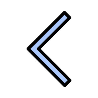 Önceki, ok, sol simge vektör görüntüsü. Müşteri desteği için de kullanılabilir. Web uygulamalarında, mobil uygulamalarda ve yazdırma ortamlarında kullanılabilir.