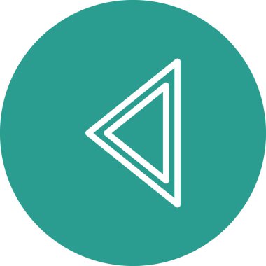 Önceki, sol, ok simgesi vektör görüntüsü. Müşteri desteği için de kullanılabilir. Web uygulamalarında, mobil uygulamalarda ve yazdırma ortamlarında kullanılabilir.