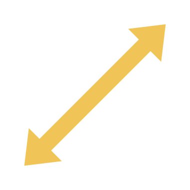 Yeniden boyutlandır, ok, ekran simgesi vektör görüntüsü. Müşteri desteği için de kullanılabilir. Web uygulamalarında, mobil uygulamalarda ve yazdırma ortamlarında kullanılabilir.