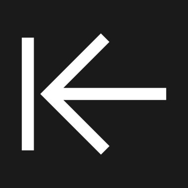 Başla, ok, sol simge vektör görüntüsü. Müşteri desteği için de kullanılabilir. Web uygulamalarında, mobil uygulamalarda ve yazdırma ortamlarında kullanılabilir.