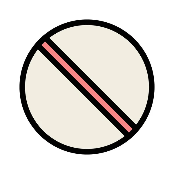 Cancel Disabled Icon Vector Image Can Also Used Customer Support — Stock Vector