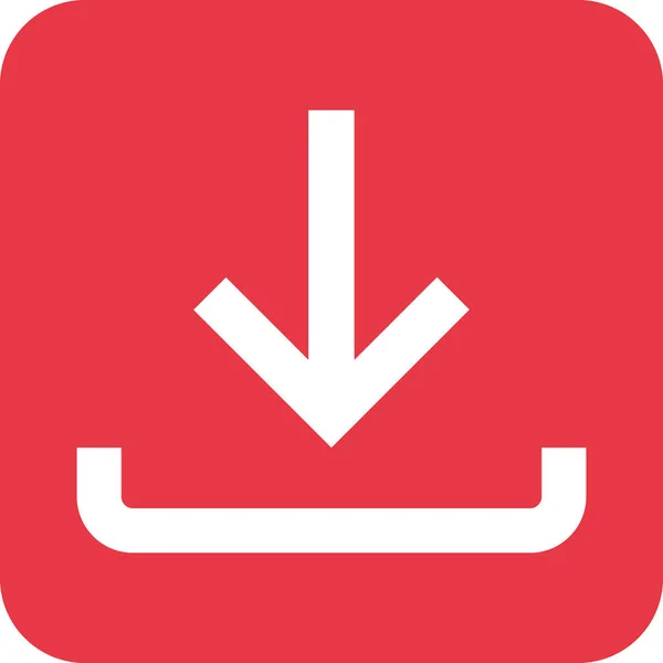 Herunterladen Pfeil Unten Symbolvektorbild Kann Auch Für Den Kundensupport Verwendet — Stockvektor