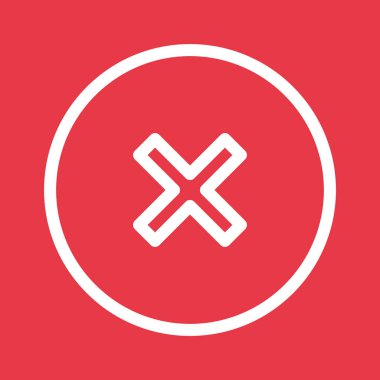 Kapat, çapraz, simge vektör resmini sil. Müşteri desteği için de kullanılabilir. Web uygulamalarında, mobil uygulamalarda ve yazdırma ortamlarında kullanılabilir.