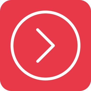 Ok, sıradaki, yuvarlak ikon vektör görüntüsü. Oklar ve işaretler için de kullanılabilir. Web uygulamalarında, mobil uygulamalarda ve yazdırma ortamlarında kullanılabilir.