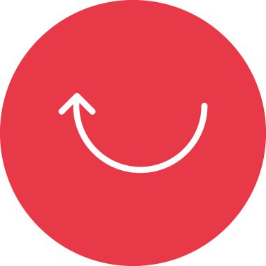 Ok, simge vektör görüntüsünü döndür. Oklar ve işaretler için de kullanılabilir. Web uygulamalarında, mobil uygulamalarda ve yazdırma ortamlarında kullanılabilir.