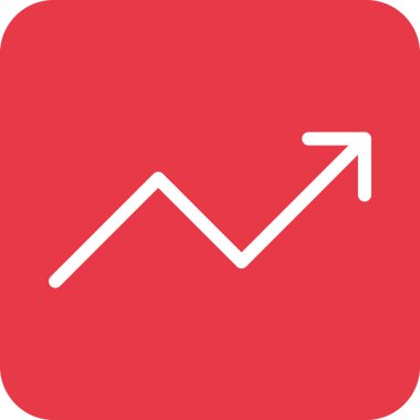 Sohbet, ekonomik, yükselen ikon vektör görüntüsü. Oklar ve işaretler için de kullanılabilir. Web uygulamalarında, mobil uygulamalarda ve yazdırma ortamlarında kullanılabilir.