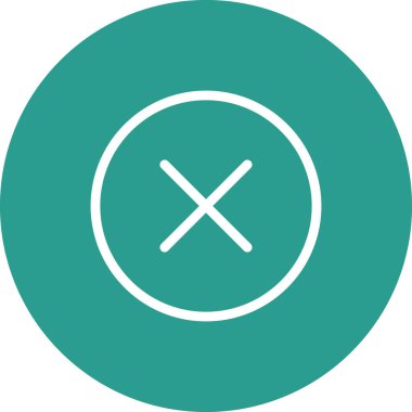 Kapat, çapraz, simge vektör resmini sil. Oklar ve işaretler için de kullanılabilir. Web uygulamalarında, mobil uygulamalarda ve yazdırma ortamlarında kullanılabilir.