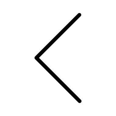 Önceki, ok, sol simge vektör görüntüsü. Oklar ve işaretler için de kullanılabilir. Web uygulamalarında, mobil uygulamalarda ve yazdırma ortamlarında kullanılabilir.