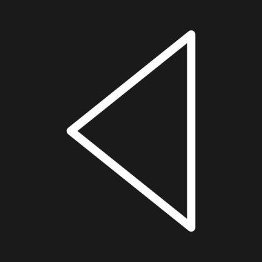 Önceki, sol, ok simgesi vektör görüntüsü. Oklar ve işaretler için de kullanılabilir. Web uygulamalarında, mobil uygulamalarda ve yazdırma ortamlarında kullanılabilir.