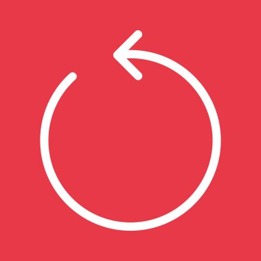 İlerleme, yenilenme, simge vektör görüntüsünü döndürme. Oklar ve işaretler için de kullanılabilir. Web uygulamalarında, mobil uygulamalarda ve yazdırma ortamlarında kullanılabilir.