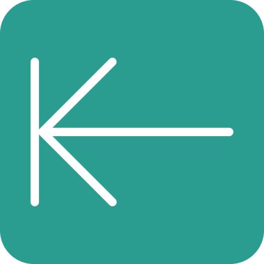 Başla, ok, sol simge vektör görüntüsü. Oklar ve işaretler için de kullanılabilir. Web uygulamalarında, mobil uygulamalarda ve yazdırma ortamlarında kullanılabilir.