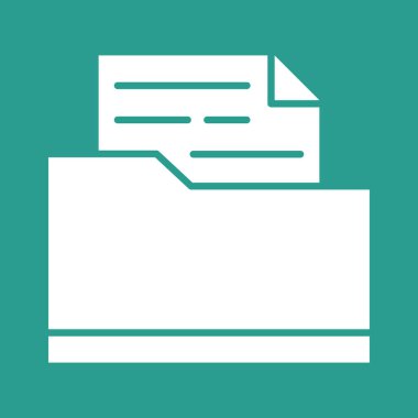 Dosyalar, klasör, docment simge vektör resmi. Ağ ve veri paylaşımı için de kullanılabilir. Web uygulamalarında, mobil uygulamalarda ve yazdırma ortamlarında kullanılabilir.