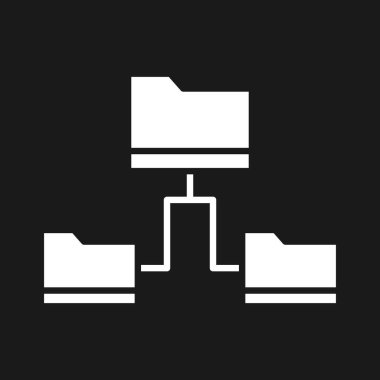 Dizinler, veriler, paylaşım, ikon vektör resmini transfer et. Ağ ve veri paylaşımı için de kullanılabilir. Web uygulamalarında, mobil uygulamalarda ve yazdırma ortamlarında kullanılabilir.