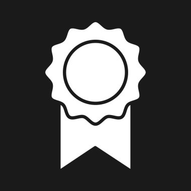 Başarı, onaylanmış, ödül ikonu vektör görüntüsü. Web pazarlama için de kullanılabilir. Web uygulamalarında, mobil uygulamalarda ve yazdırma ortamlarında kullanılabilir.