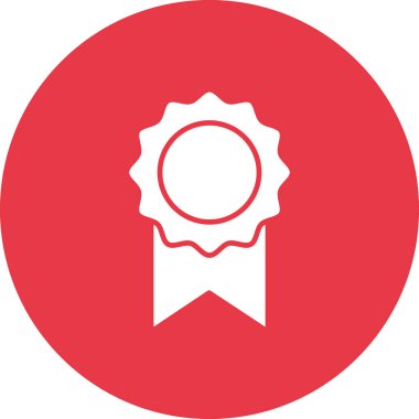 Başarı, onaylanmış, ödül ikonu vektör görüntüsü. Web pazarlama için de kullanılabilir. Web uygulamalarında, mobil uygulamalarda ve yazdırma ortamlarında kullanılabilir.