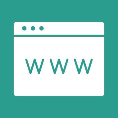 Adres, sayfa, site, www simge vektör resmi. Web pazarlama için de kullanılabilir. Web uygulamalarında, mobil uygulamalarda ve yazdırma ortamlarında kullanılabilir.