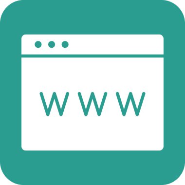 Adres, sayfa, site, www simge vektör resmi. Web pazarlama için de kullanılabilir. Web uygulamalarında, mobil uygulamalarda ve yazdırma ortamlarında kullanılabilir.