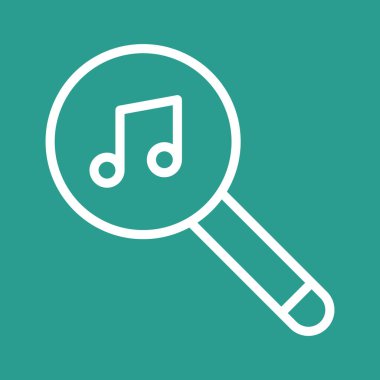 Ses, içerik yönetimi, müzik simgesi vektör görüntüsü. Web pazarlama için de kullanılabilir. Web uygulamalarında, mobil uygulamalarda ve yazdırma ortamlarında kullanılabilir.