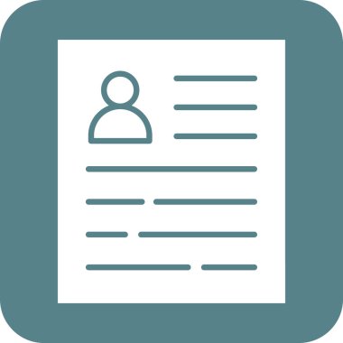 Müfredat, profil, simge vektör görüntüsüne devam. Web pazarlama için de kullanılabilir. Web uygulamalarında, mobil uygulamalarda ve yazdırma ortamlarında kullanılabilir.